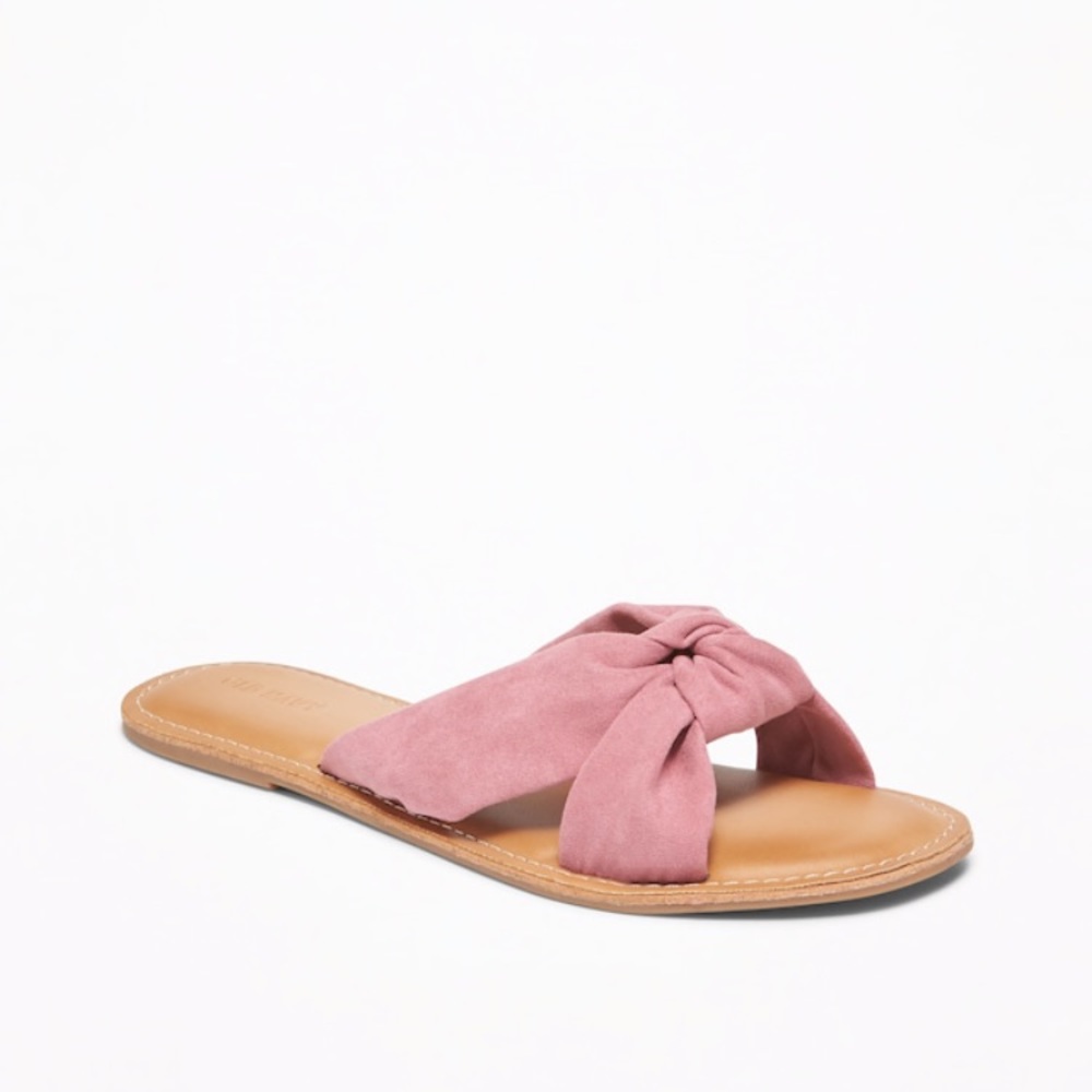 Pink Bow Sandals 🖤
